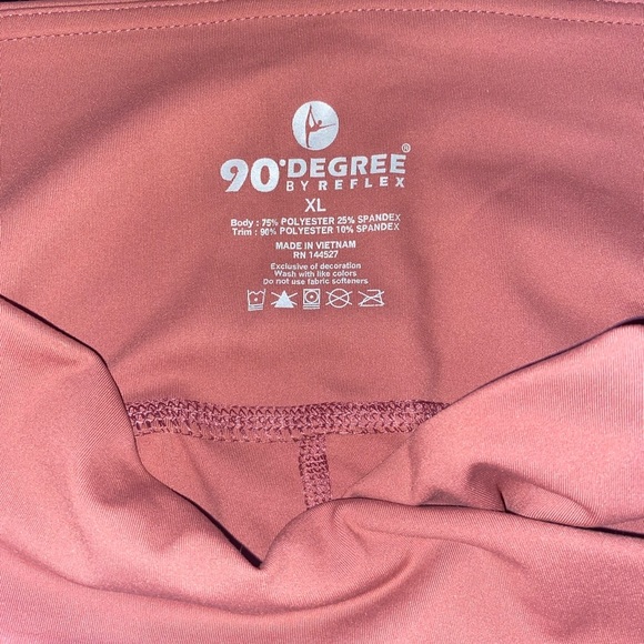 NWT 90 Degree by Reflex yoga pants - size XL - Picture 5 of 5